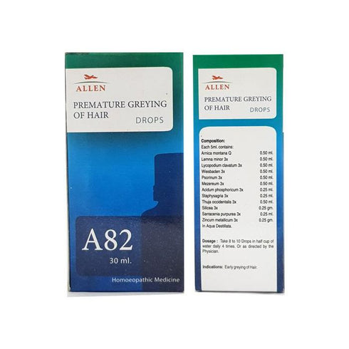 Allen A82 Premature Greying Of Hair Drop